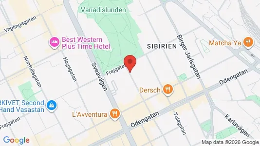 Apartments for rent i Vasastan - kort over placeringen