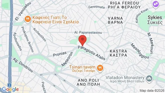 Apartments for rent i Neapoli-Sykies - kort over placeringen