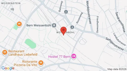 Apartments for rent i Bern-Mittelland - kort over placeringen