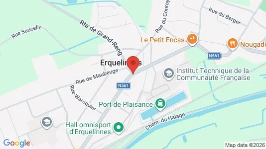 Apartments for rent in Erquelinnes - Photo from Google Street View