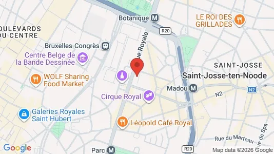 Apartments for rent in Stad Brussel - Photo from Google Street View