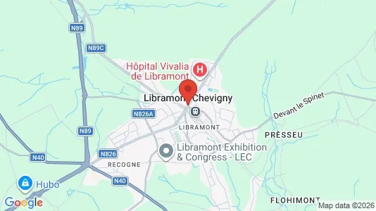 Rooms for rent in Libramont-Chevigny - Photo from Google Street View