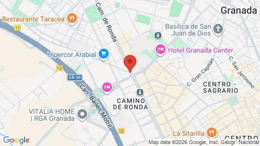 Apartments for rent in Granada - Photo from Google Street View