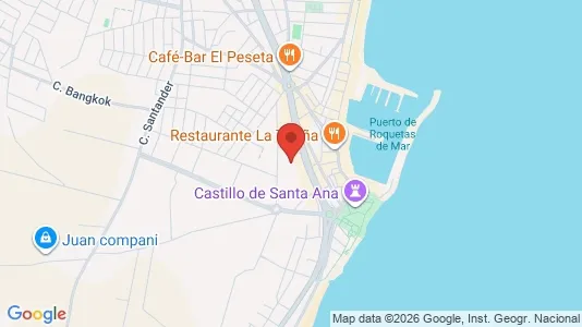 Apartments for rent in Roquetas de Mar - Photo from Google Street View