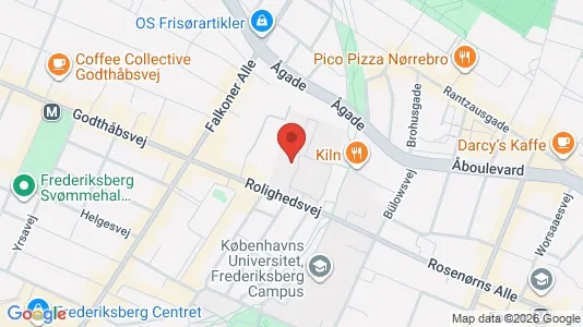 Apartments for rent i Frederiksberg C - kort over placeringen