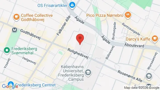 Apartments for rent i Frederiksberg C - kort over placeringen