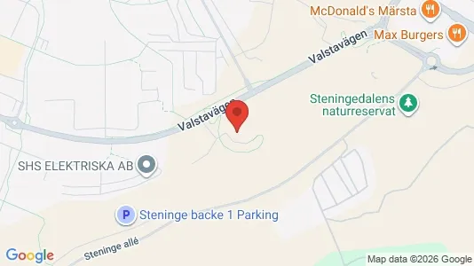 Rooms for rent i Sigtuna - kort over placeringen