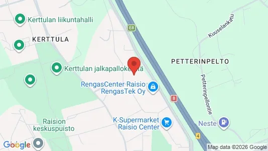 Apartments for rent in Raisio - Photo from Google Street View