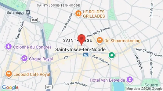 Apartments for rent in Brussels Sint-Joost-ten-Node - Photo from Google Street View