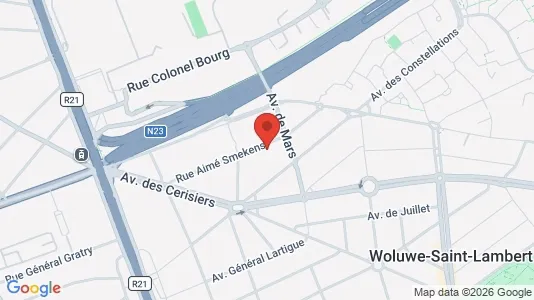 Apartments for rent in Brussels Schaarbeek - Photo from Google Street View