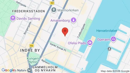 Apartments for rent i Copenhagen K - kort over placeringen