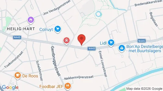 Apartments for rent in Gent Sint-Amandsberg - Photo from Google Street View