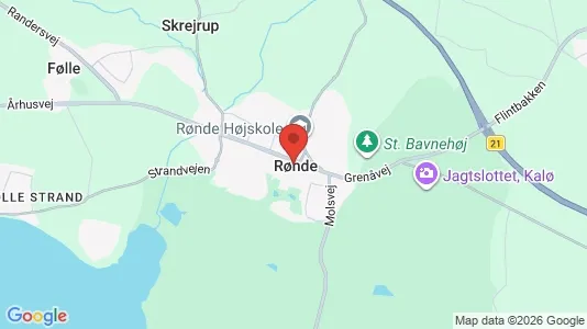 Houses for rent in Rønde - Photo from Google Street View