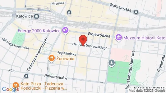 Apartments for rent in Katowice - Photo from Google Street View