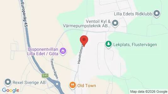 Apartments for rent i Lilla Edet - kort over placeringen