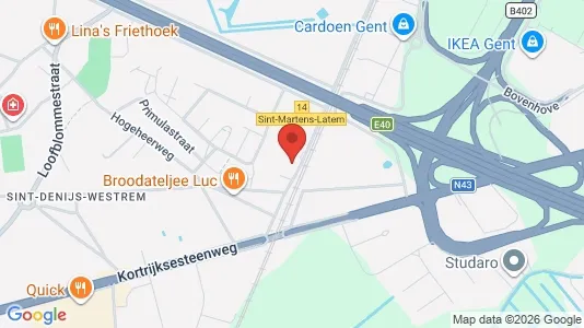 Apartments for rent in Gent Sint-Denijs-Westrem - Photo from Google Street View