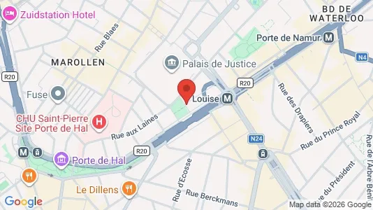 Apartments for rent in Stad Brussel - Photo from Google Street View