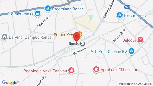 Apartments for rent in Ronse - Photo from Google Street View