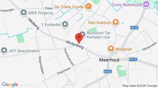 Apartments for rent in Meerhout - Photo from Google Street View
