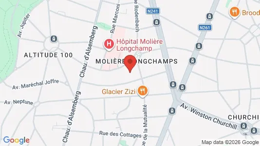Apartments for rent in Brussels Vorst - Photo from Google Street View