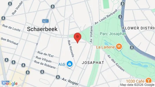 Apartments for rent in Brussels Schaarbeek - Photo from Google Street View