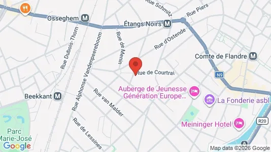 Apartments for rent in Brussels Sint-Jans-Molenbeek - Photo from Google Street View