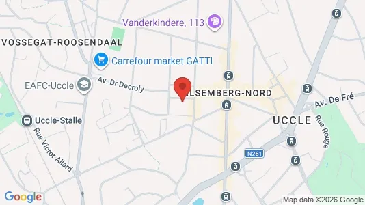Apartments for rent in Brussels Ukkel - Photo from Google Street View