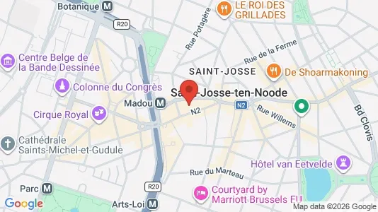 Apartments for rent in Brussels Sint-Joost-ten-Node - Photo from Google Street View