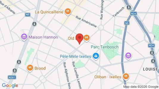Apartments for rent in Brussels Elsene - Photo from Google Street View