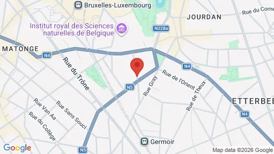 Apartments for rent in Brussels Elsene - Photo from Google Street View