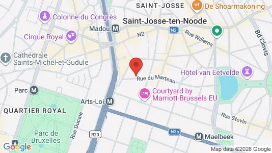 Apartments for rent in Brussels Sint-Joost-ten-Node - Photo from Google Street View
