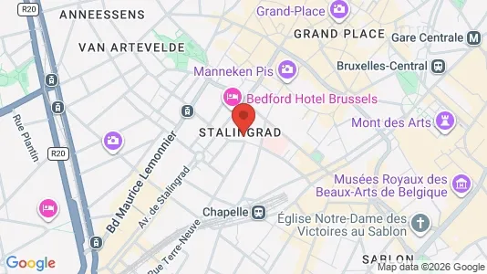 Apartments for rent in Stad Brussel - Photo from Google Street View