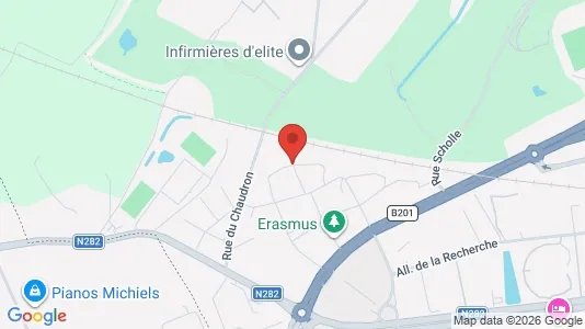 Apartments for rent in Brussels Anderlecht - Photo from Google Street View
