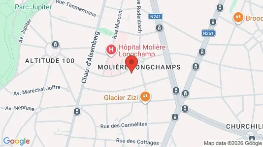 Apartments for rent in Brussels Vorst - Photo from Google Street View