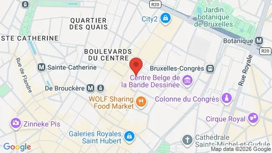 Apartments for rent in Stad Brussel - Photo from Google Street View
