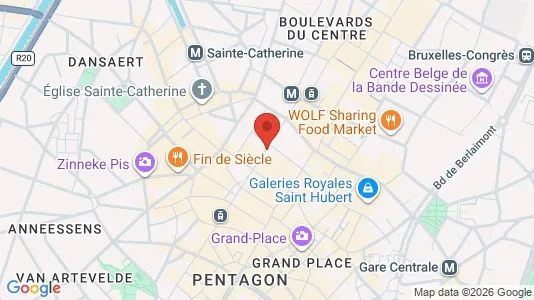 Apartments for rent in Stad Brussel - Photo from Google Street View