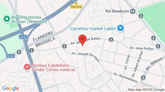 Apartments for rent in Brussels Jette - Photo from Google Street View