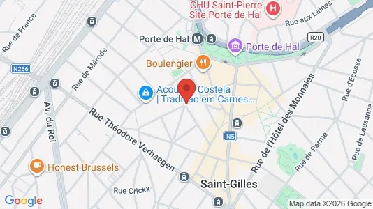 Apartments for rent in Brussels Sint-Gillis - Photo from Google Street View