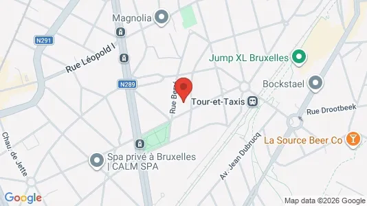 Apartments for rent in Brussels Jette - Photo from Google Street View