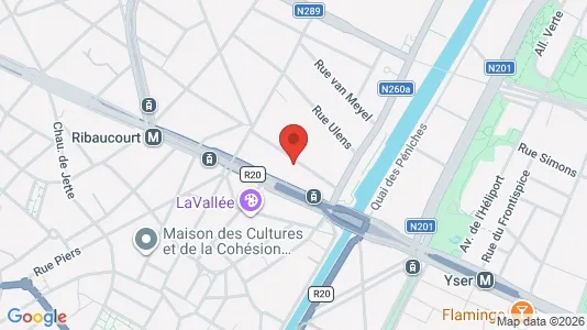 Apartments for rent in Brussels Sint-Jans-Molenbeek - Photo from Google Street View