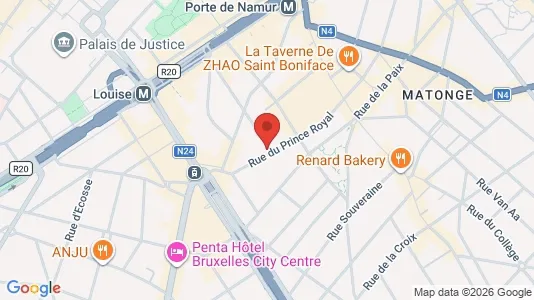 Apartments for rent in Brussels Elsene - Photo from Google Street View