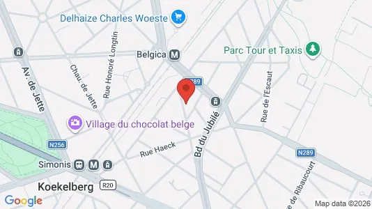 Apartments for rent in Brussels Sint-Jans-Molenbeek - Photo from Google Street View