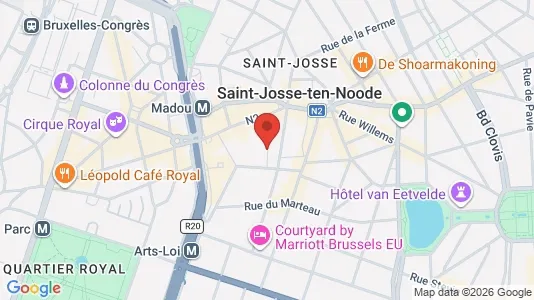 Apartments for rent in Brussels Sint-Joost-ten-Node - Photo from Google Street View