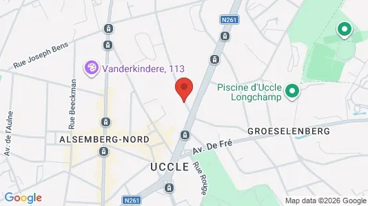 Apartments for rent in Brussels Ukkel - Photo from Google Street View