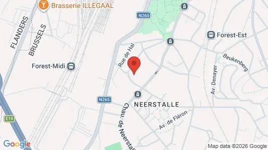 Apartments for rent in Brussels Vorst - Photo from Google Street View