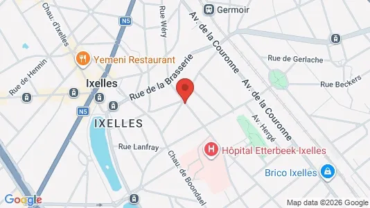 Apartments for rent in Brussels Elsene - Photo from Google Street View