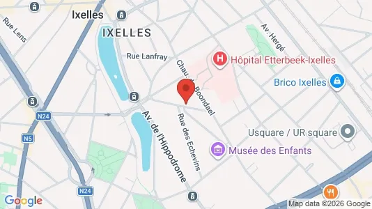 Apartments for rent in Brussels Elsene - Photo from Google Street View