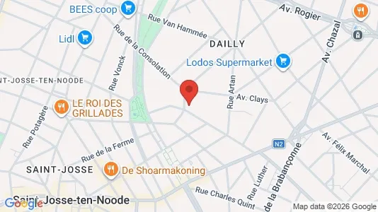 Apartments for rent in Brussels Schaarbeek - Photo from Google Street View