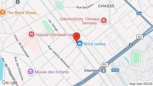 Apartments for rent in Brussels Elsene - Photo from Google Street View