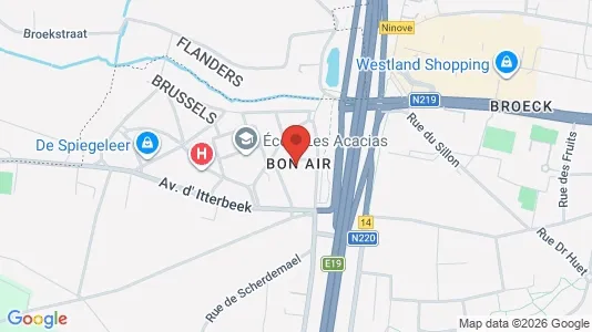 Apartments for rent in Brussels Anderlecht - Photo from Google Street View